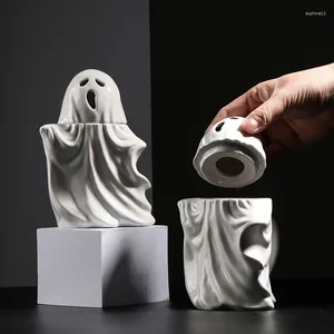Kubki 3D Puchar duchów zabawna ceramiczna kreskówka Kawa Boże Narodzenie Halloween wielkanocne spirytus