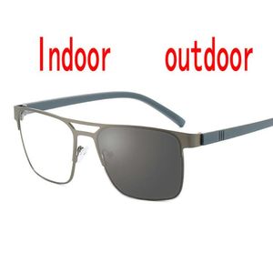 Okulary przeciwsłoneczne marka progresywna wieloogniskowa do czytania okularów czytania mężczyzn Presbyopia hiperopia bifokalne słońce pochromic okulass nxsunglasses 270i
