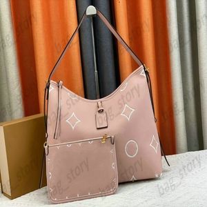 CARRYAL Hobo Designer Womens Composite Shoulder Bags Composite Bag Zipper Inner Pocket Embossed Hobo Wallet Fashion Lady Handbags Shopp 235F