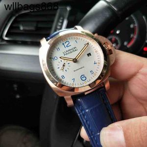 Wysokie zegarek Paneraii Męskie zegarek projektant zegarek Automatyczny ruch mechaniczny Sapphire Mirror Importowany krowi pasek wielkości 44 mm L2XL