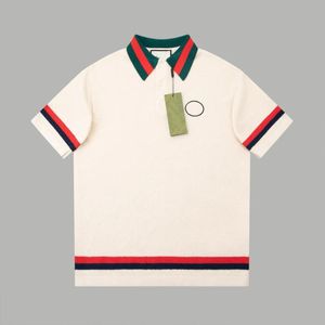 Mens Plus Tees Polos s t-shirts runda nacke broderade och tryckt polar stil sommarkläder med gata ren bomull 74456 droppleverans otgdm