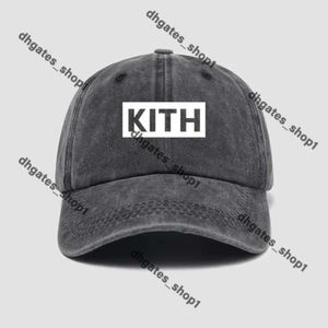 Kith Panel Camp Cap Justerbar baseball Cap Hip Hop Trucker Caps för män Kvinnor Dad Hat Hat Casual Sun Visor Outdoor High Quality Fashion Baseball Cap Hip Hop Men Kite Fe1