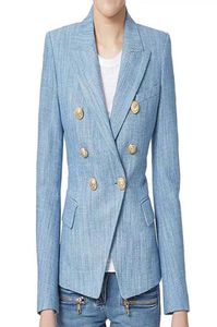 712 XXL 2020 Brand Same Style Coat Laplel Neck Long Sleeve Button Fashion Womens Clothes DILIMANSH2636343