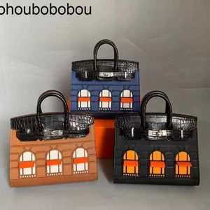 Bolsa platinum luxurys bolsa top 22 aligator tendência feminina tendência de lazer versátil jacaré combinação de couro de couro genuíno couro genuíno