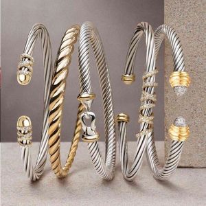 Godki modne luksusowe mankiet boletowy dla kobiet ślub pełny sześcien cyrkon kryształ cZ Dubai srebrny kolor bransoletka 211117 JTSED