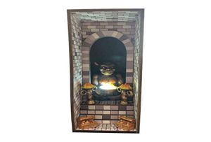LED Advanced Dungeons and Dragons Dungeon Guard Note On the Bookhelf Resin Ornament Book NOOK H11028010459