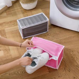 Laundry Bags Shoe Wash Bag Professional Anti-deform Washing Machine Fine Mesh Shoes Household Supplies