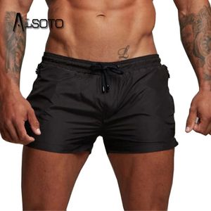 Summer Swimsuit 2024 Man Board Shorts Swimming Beach Shorts för män badkläder badstammar bada mayo surf short de bain homme 240528