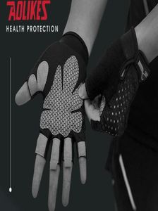 Guanti da palestra professionale uomini che proteggono i guanti di sollevamento pesi sport traspiranti 97777033