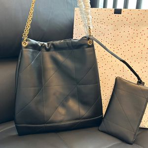 Designer Sheepskin Tote Bag Underarm Chain Shoulder Shopping Bags Quilting Handbags Hobo Large capacity Handbag Women Plain Flip lady letters Bag