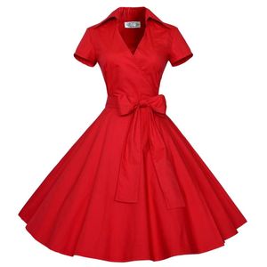 Gonna grande retrò, gonna a metà lunghezza più venduta di Amazon, abbigliamento da donna transfrontaliero, abito a pois francese in stile hepburn anni '50