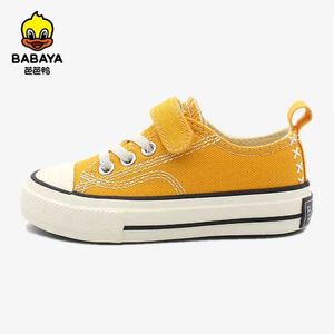 Sneakers Babaya Children Canvas Shoes Boys 2023 Autumn New Fashion White Shoes Girls Shoes Bows Breattable Sneakers For Kids Casual Shoes Q240527