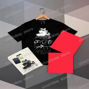 Xinxinbuy Männer Designer Zerstörte Tee T-Shirt-Konzertbuchstaben in Kurzarm Baumwolle Frauen grün weiß grau XS-L 321U