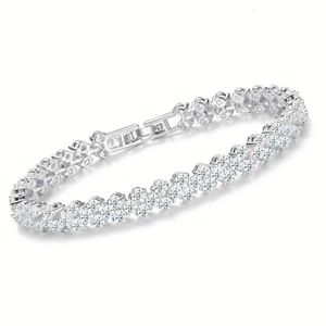 2023 New Style Custom Bracelet Gold Classic Lab Grown Diamond Tennis Chain Модные украшения для женщин