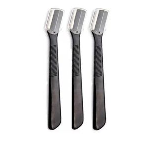 3Pcs Razor Eyebrow Trimmer Eye Brow Shaping Blades Shaver Brow Knife Facial Razor Face Hair Remover Cosmetic Makeup Tools