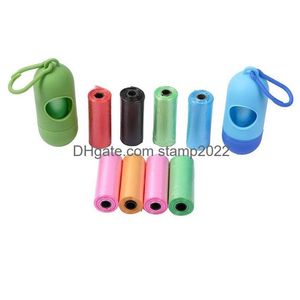 Other Dog Supplies Portable Pet Garbage Bags Dispenser Collector Safe Non-Toxic Mascotas Waste Poop Bag Dogs Cat Products Pets Clean Dhvgk