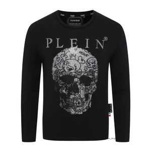 Philipp Plain Hoodie Brand Men's Hoodies Sweatshirtsthick Sweatshirt Hip-Hop Loose Characteristic Personality 4353 1266