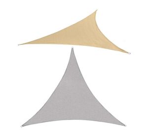 Треугольник солнцезащитный тень парусной палаточный патио патио бассейн Sunsn UV палатки и укрытия1551177