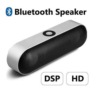Портативные динамики NBY-18 Mini Bluetooth беспроводной динамик портативный Hifi 3D Stereo Bass Music Двойной динамик Boombox MIC TF AUX USB BT Speaker S245287