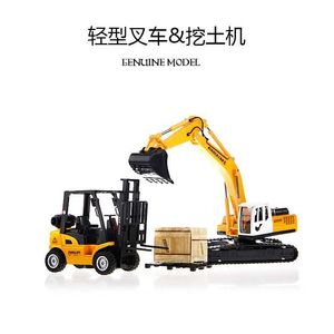 Diecast Model Cars Diecast Model Cars Engineering vehicle childrens toy car excavator dump truck mixer forklift alloy car model S5452700
