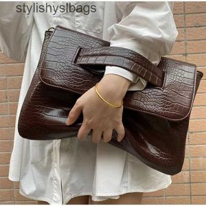 Сумки для сцепления мода новая сумка для хранения документ Bagluxury Crocodile Patter