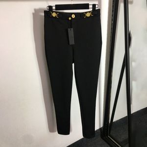 Женские брюки карандаша черная осенняя весенняя леггинсы на брюки с уличным стилем Fashion Street 269G