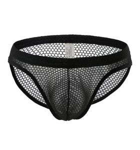 Underpants Thongs Kurz Männer Lowwaist Ultradünn transparent Maschenbuschbeutel atmungsaktueller Sommer -Unterwäsche Jockstrap Tangasund8031332