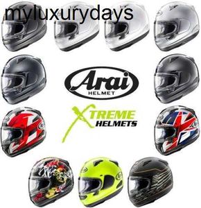 Classic Arai Motorcycle Helment عالية الجودة Arai Signet-X خوذة Full Face Face Pinlock شملت الحد من الضوضاء النقطة Snell XS-2XL DOT معتمدة مع مربع العلامة التجارية