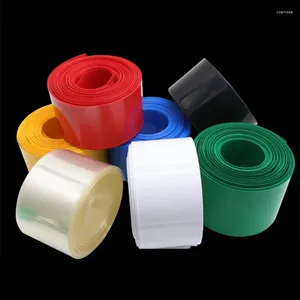 Gift Wrap 5Meter Thick Heat Shrink Film PVC Lithium Battery Electronic Product Protect Packaging Bag Thickened Plastic Parts Storage