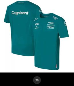 2023 Oficjalne męskie t-shirt Formuła 1 Suib wyścigowy T-shirty koszulki F1 Polo Kierowcy 14 i 18 11. Koszulki koszulki