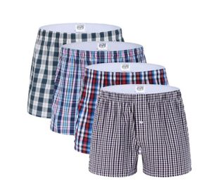 3 pacote de pacote clássico masculino boxer shorts masculinos Trunks de roupas de algodão boxers de roupas de algodão para machos de seta de seta de boxer de tecido homme8641189