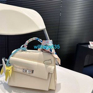 Shoulder Bag Ky Desordre Handbag Leather Totes Genuine Leather New Womens Bag 2024 Bag Highend and Versatile Portable and Fashionable Small B with logo WL9K