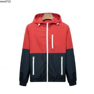 spring new mens jacket sportswear Men Fashion Thin Windbreaker jacket Zipper Coats Outwear mens clothing