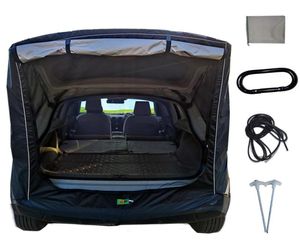 Tents And Shelters Car Trunk Tent Outdoor Selfdrive Tour Tail Extension Sunshade Rainproof BBQ Camping Rear Awning For SUV Hatchb2689441