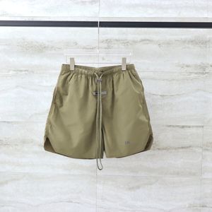 23ss Summer Europe Beach Shorts Women Men Reflective Nylon Trunks Middle Pants Jogging Short Bottoms 2953