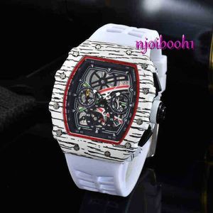 Titta på RM Designer Wrist Watch Luxury Men's Watch Wine Barrel Shell Sapphire Mirror Kdgs