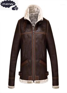 Men039s Fur Faux Cosplay Men Jacket Stand Collar Winter Fleece Lining Biker Coat Short PU Leather Male Windproof Coats Plus S4544404