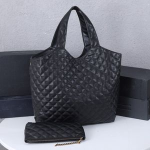 ICARE GRANDE Mulheres Couro Bolsa Beda Bege Beda Bolsa Bola Diamante Bolsa de Media Sacos de Compras 3488