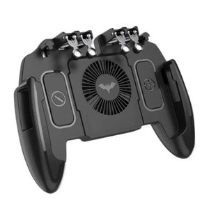 Controller del gioco per telefoni per telefoni ventilatori per ventole a sei dita GamePad Shooting Trigger Games Accessori per PUBG 240521
