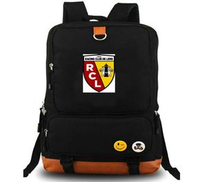 RC Lens Rucksuck RCL Daypack les Sang et o football club Computer Interlayer Schoolbag Soccer Day Pack Sport School Borse Outdoor B8071726