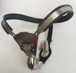 Y-Shaped Devices for Men Belt with Cage Cock Cage Stainless Steel Anal Plug bdsm Sex Toys8498223