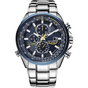 Blue Angel Multi Functional Time Glow Watch Steel Band Men's Watch Men's Watch