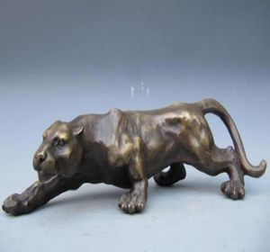 Art Deco Sculpture Jaguar Pantera Leopardo Animal Bronze Estátue9533930