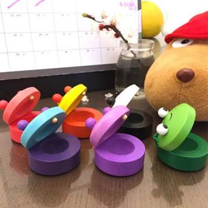 Baby Music Sound Toys Classic wooden childrens animal design noise generator percentage musical instrument educational toy Castanet S2452011