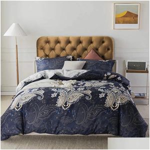 Conjuntos de cama Simples Opence 3pcs Cama de casal Linens Definir Floral King Size Tamar