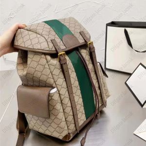 2023 Männer Rucksäcke Designer Fashion Schoolbag großer Kapazität Boy Travel Rucksack Klassiker Seilschnalle Laptop -Tasche mit höchster Qualität 278L