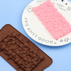 Baking Moulds Full-Version Bubble Silicone Biscuit Mold DIY Handmade Chocolate Chip Mould 1040