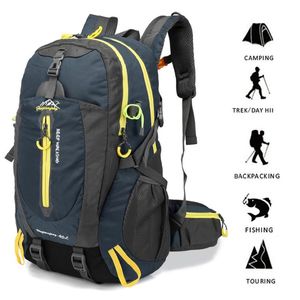 サイクリングバッグ40L耐水性旅行バックパックMTBマウンテンバイクキャンプハイキングラップトップデイパックトレッキングバックバックメンズ女性247z