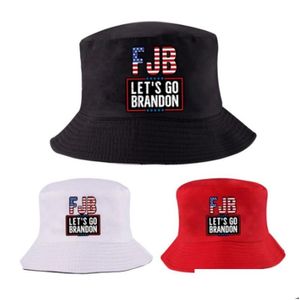 Czapki czapki/czaszki puszcza Brandon Hat USA FJB Sun Cap Personalize Trump Beanie Fisherman 3 Kolory Drop dostawa moda akcesoria ha dhlbc