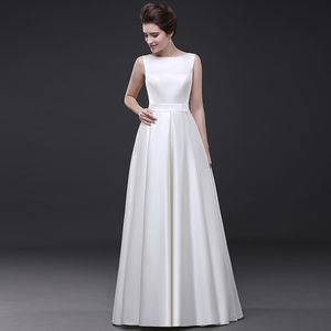 Пляжные свадебные платья 2018 Вестидо Нойва простые белые свадебные платья вечеринки 189 часов